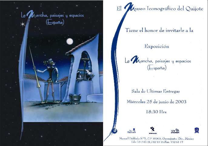Invitacin a la Exposicin en Guanajuato